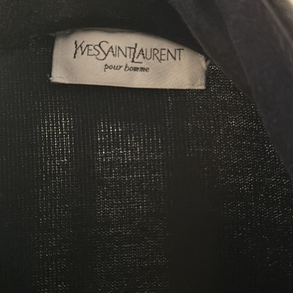 YSL VINTAGE STRIPED ZIPPER JACKET - Picture 3 of 5